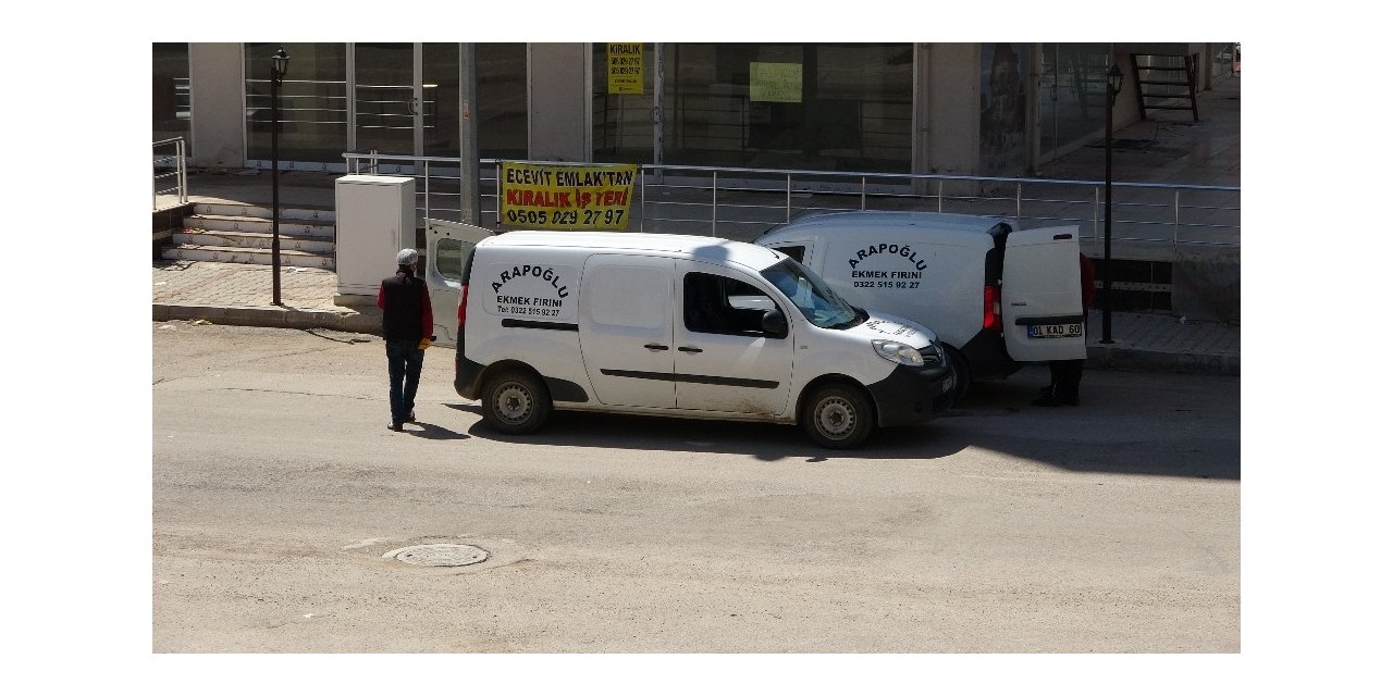 Mobil fırınlar sahada, polisler devriyede