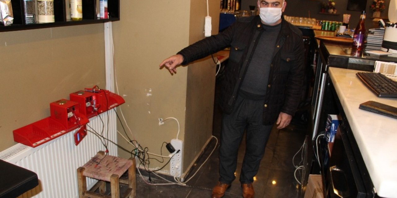 Hırsızlar korona dinlemedi, iş yerlerine dadandı