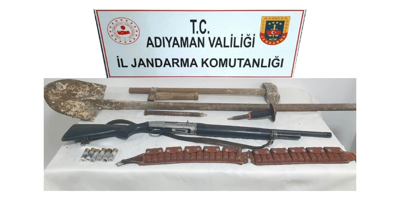Kaçak kazı yapanlar suçüstü yakalandı