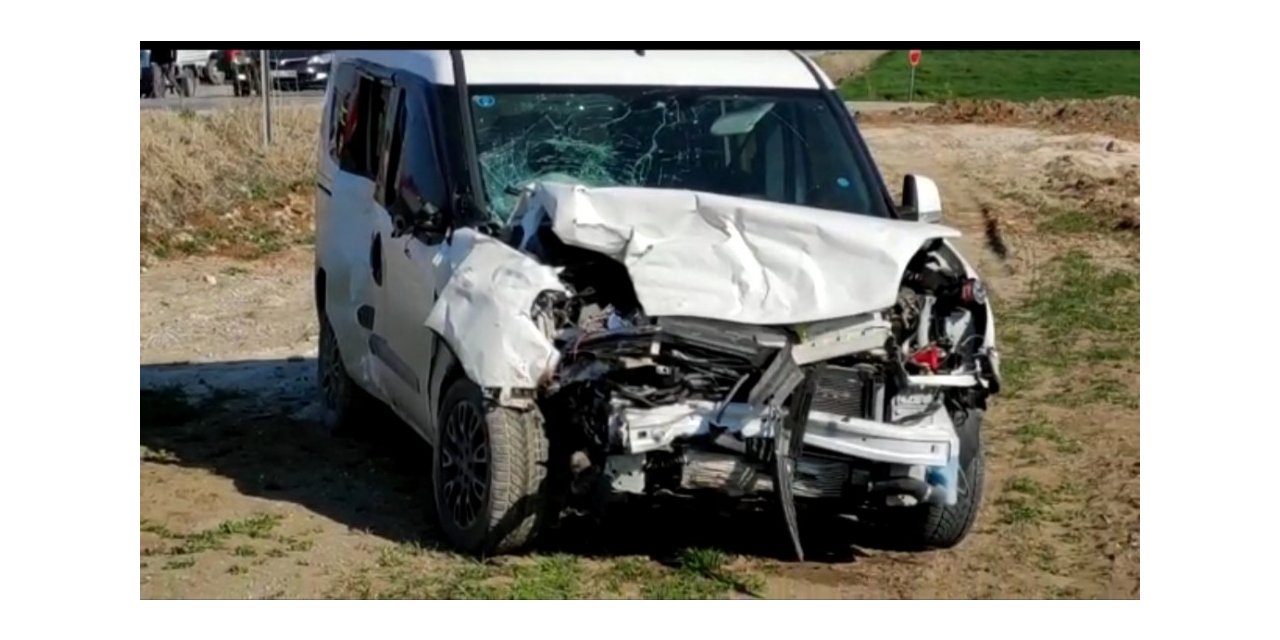 Çorum’da trafik kazası: 2 yaralı