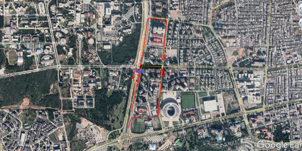 Antalya'da 13 Nisan Pazartesi günü bu yola dikkat!