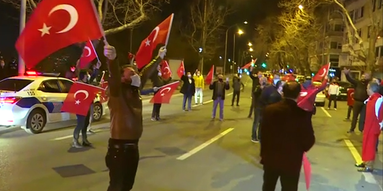 Gaziler ve Şehit Ailelerinden Soylu'ya destek