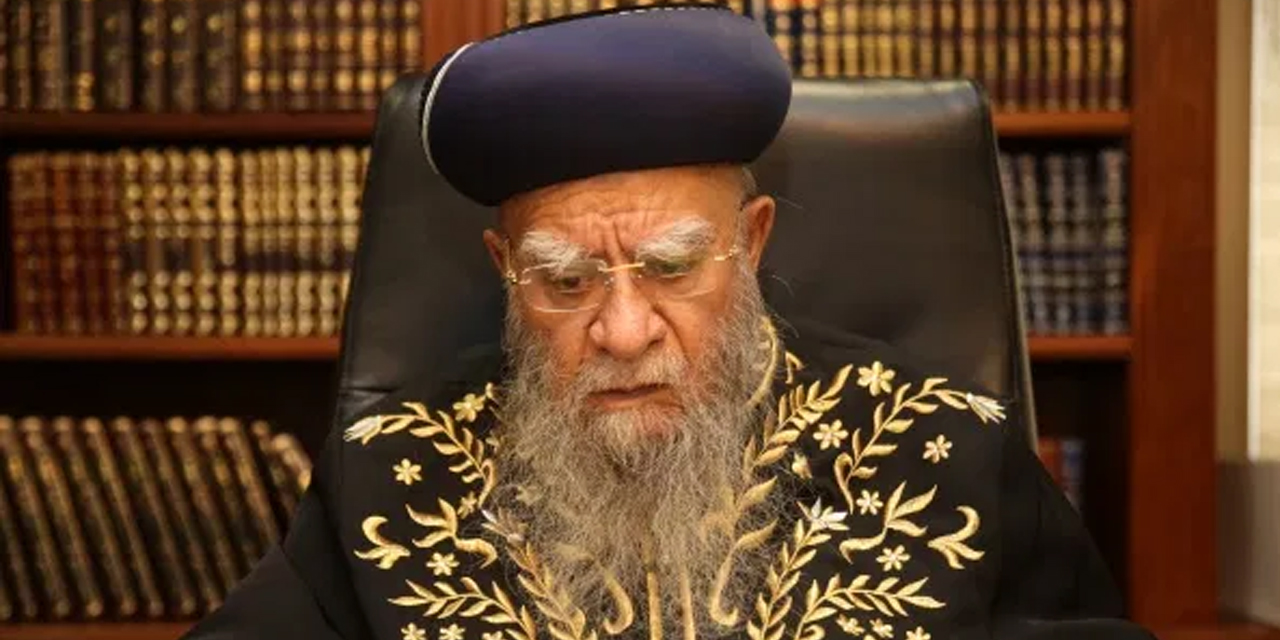 İsrail'de Hahambaşı koronavirüsten öldü