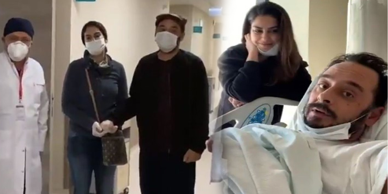 Sunucu Burak Akkul ve eşi taburcu edildi