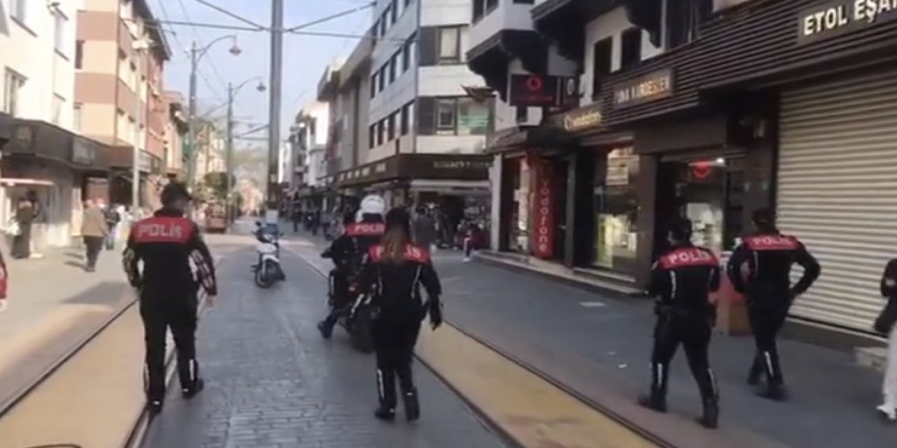 Caddelerde eş zamanlı ’evde kal’ çağrısı