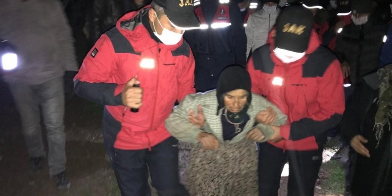 Antalya'da  Kaybolan Kadın 5 Saat Sonra Bulundu