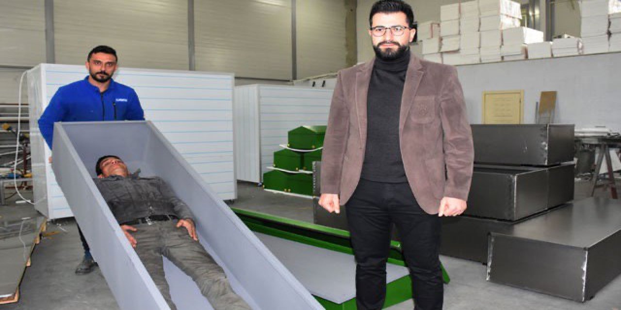 Antibakteriyel Tabut Yaptı Dünyaya İhraç Ediyor