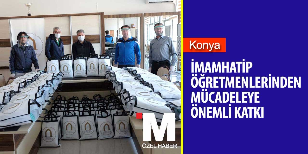Konyalı öğretmenlerden koronavirüs savaşına önemli katkı