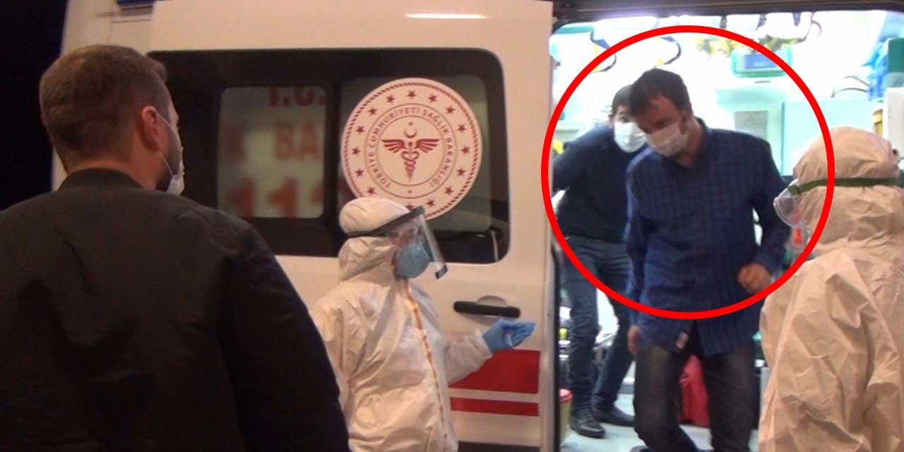 Konya Yolu'nda yakalanan koronavirüs şüphelisinin testi sonuçlandı