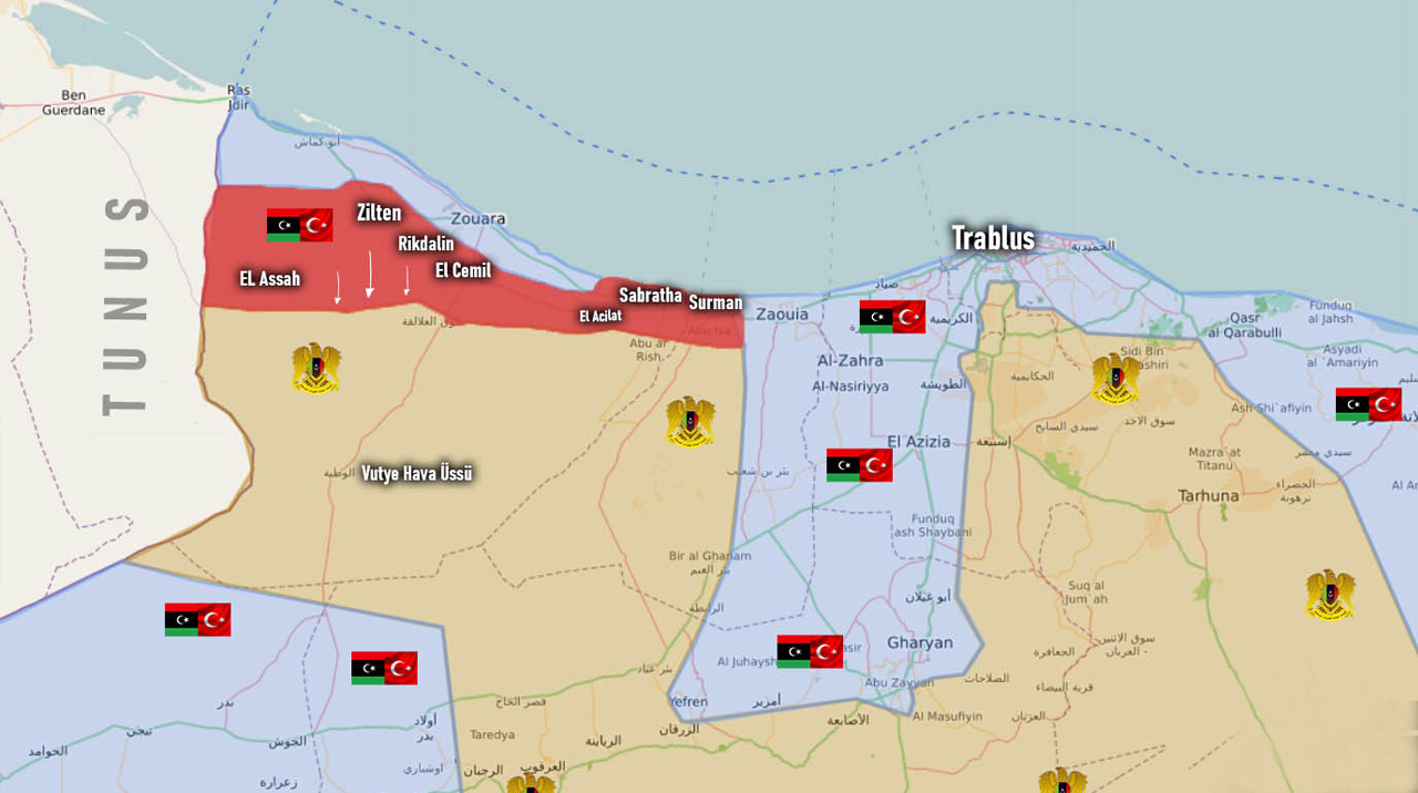 Hafter'in batıdaki kalesi Terhune alınmak üzere!