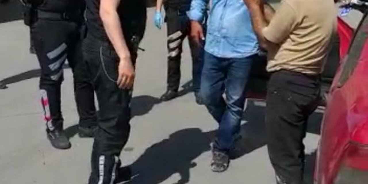 Alkollü şekilde polisi tehdit ettiler!