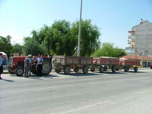 Kulu'da iş makinelerine sıkı kontrol
