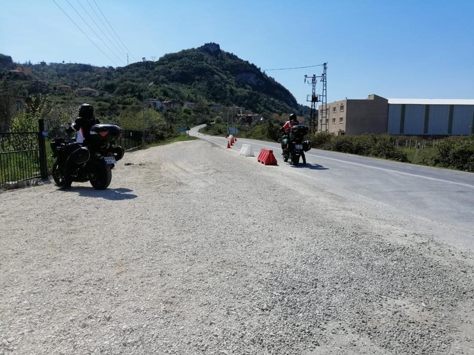 Konya’dan Kastamonu’ya motosikletle gittiler! 9 bin 450 lira ceza yediler