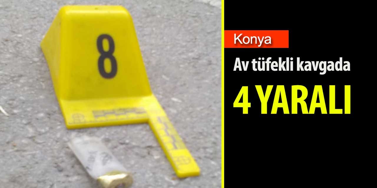Konya'da akşamın sessizliğini bozan silahlı kavga