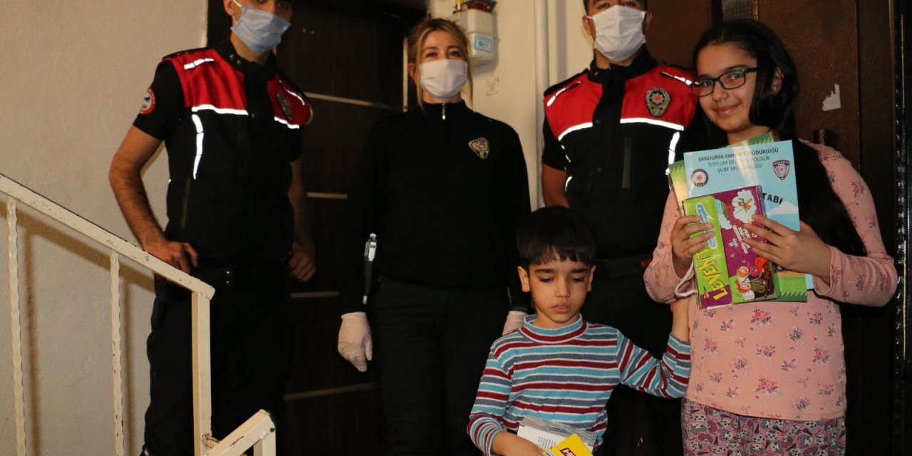 Şanlıurfalı Elif'in isteğini İl Emniyet Müdürlüğü polisleri sağladı