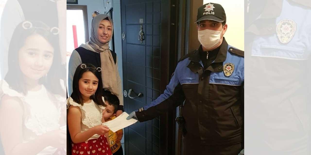 Kumbarasındaki harçlığını Milli Dayanışma Kampanyasına bağışladı
