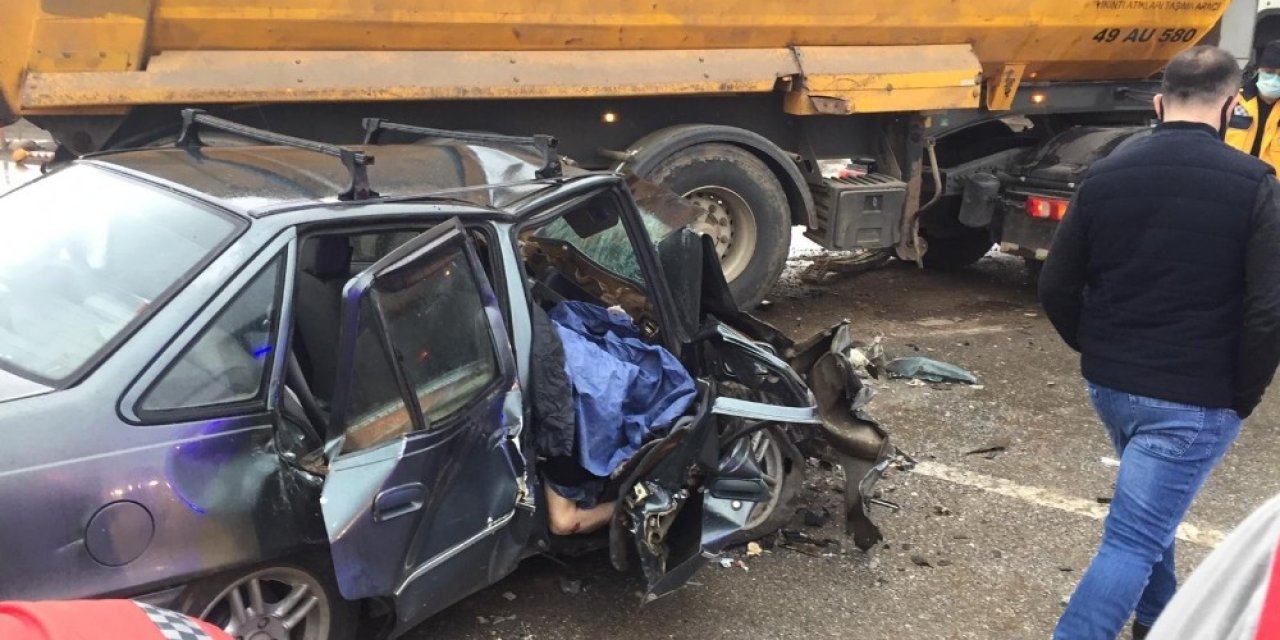 Sakarya'da Hafriyat Kamyonu Faciası