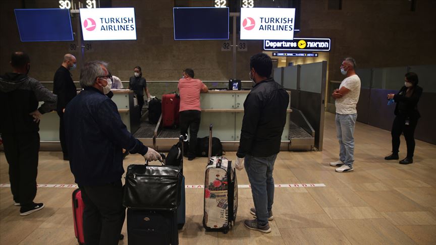 Filistin ve İsrail'den 38 kişi Türkiye'ye getirildi