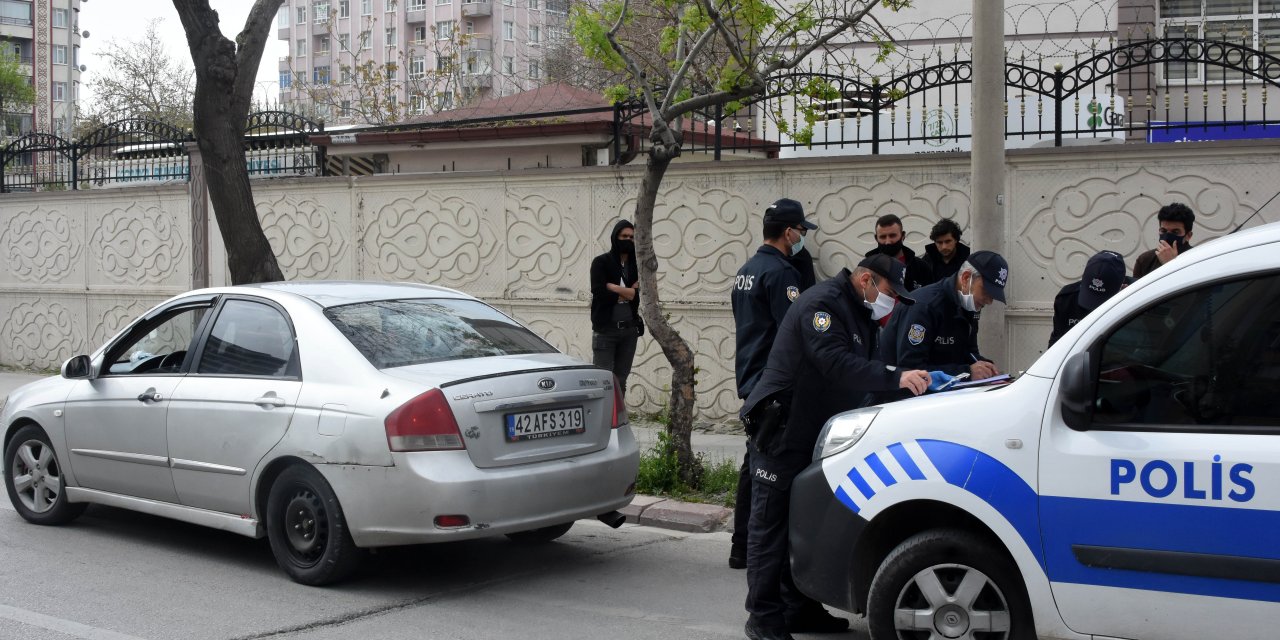Konya’da aynı araçtaki 5 Suriyeli’ye ceza!