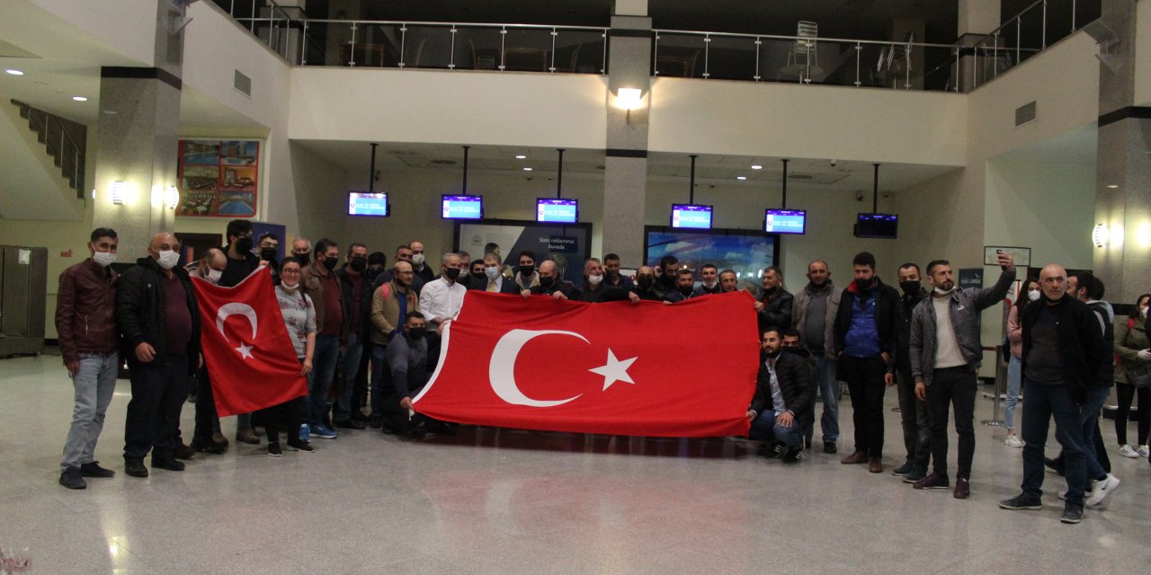 Azerbaycan'daki 179 Türk vatandaşı Giresun ve Ordu'ya geliyor