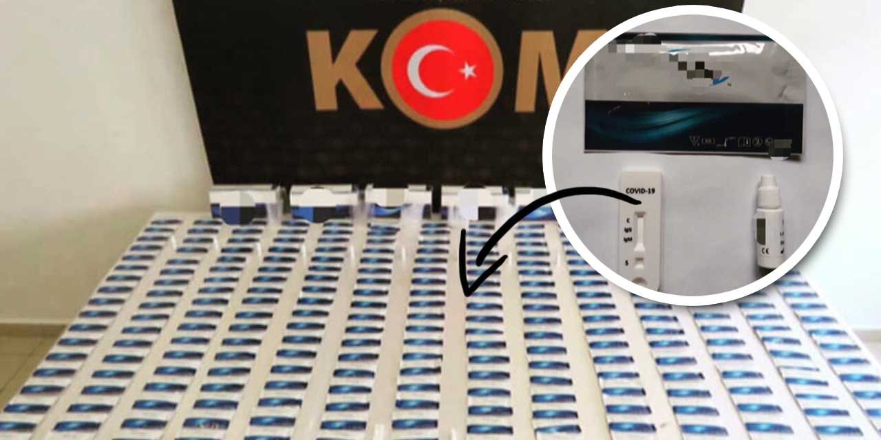 Konya'da yüzlerce koronavirüs test kiti ele geçirildi! Tanesini 240-250 TL'ye satıyorlardı