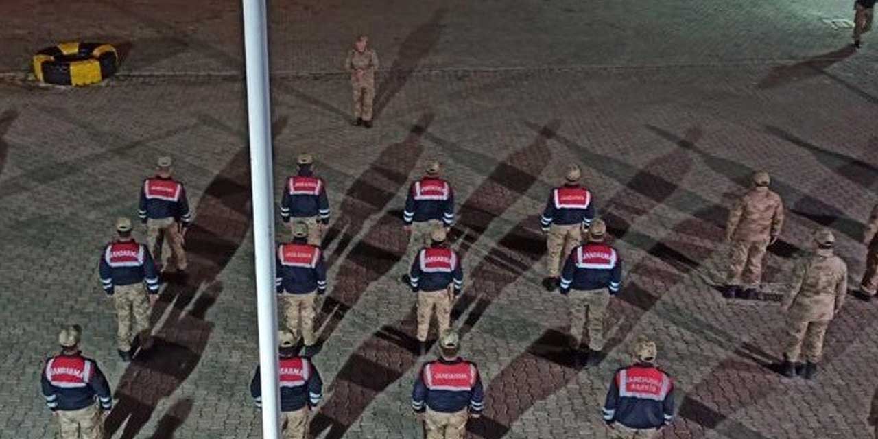 Elazığ Jandarması göğü inletti