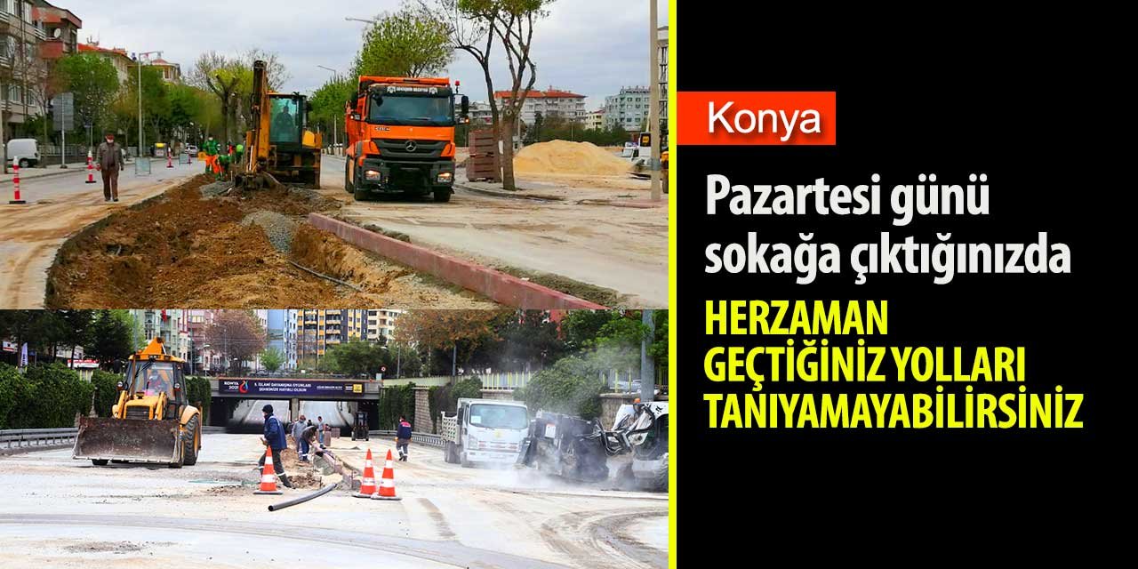 Konya Büyükşehir Belediyesi biz evdeyken neler yapıyor neler