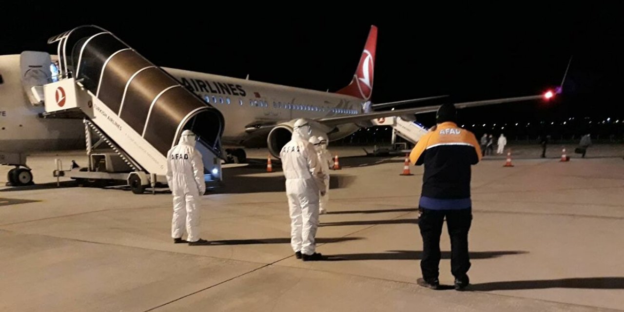 14 günlük karantina sürecini Konya'da geçirecekler