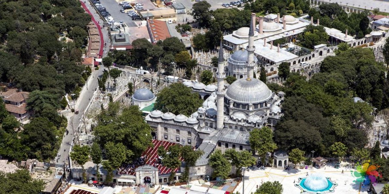 Eyüpsultan Camii bu günleri de gördü