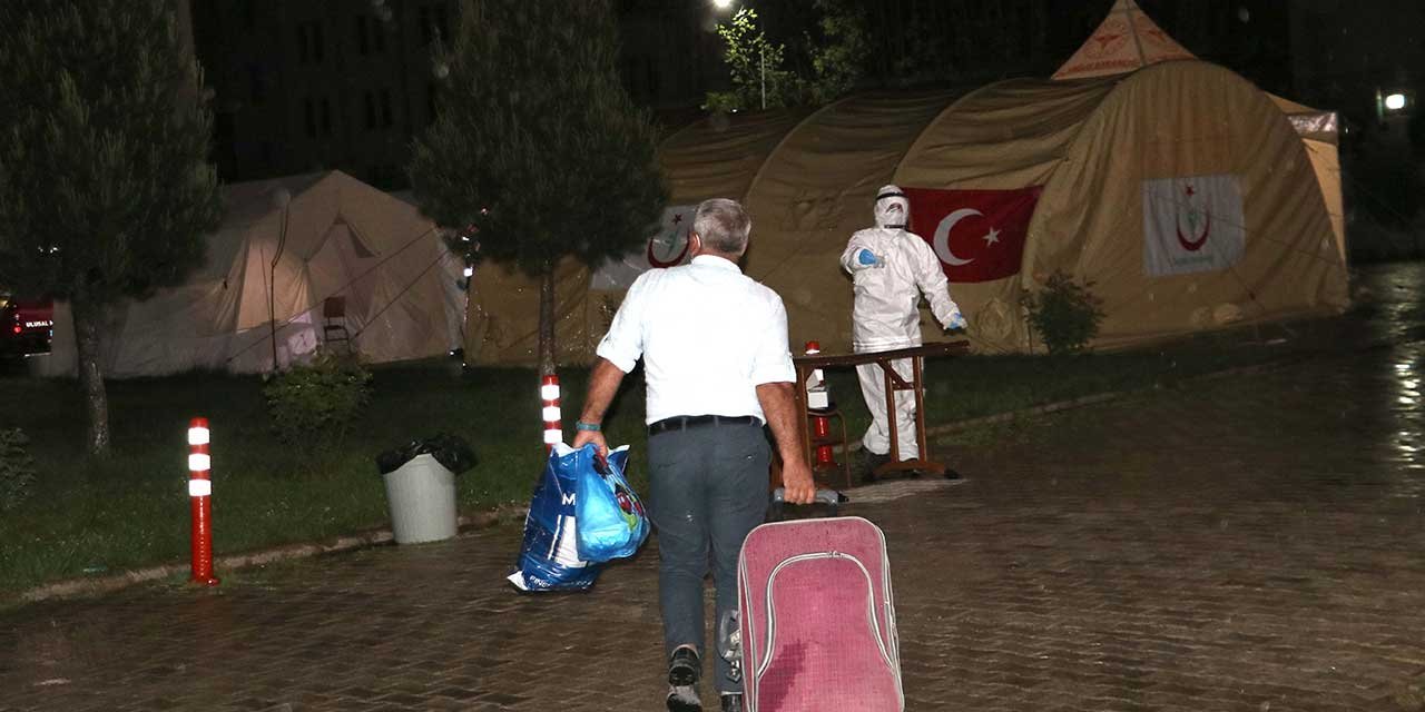 Irak'tan getirilen vatandaşlar Diyarbakır'da karantina altına alındı
