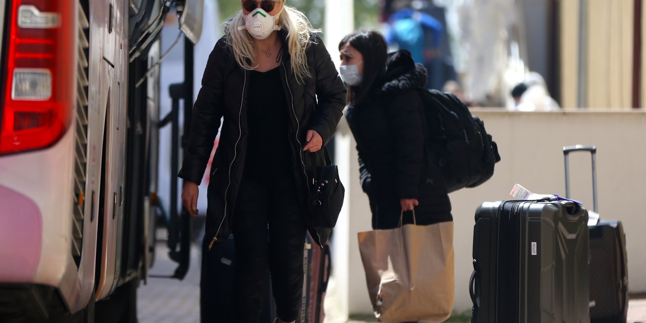 ABD'den getirilen 225 TC vatandaşı Düzce'de