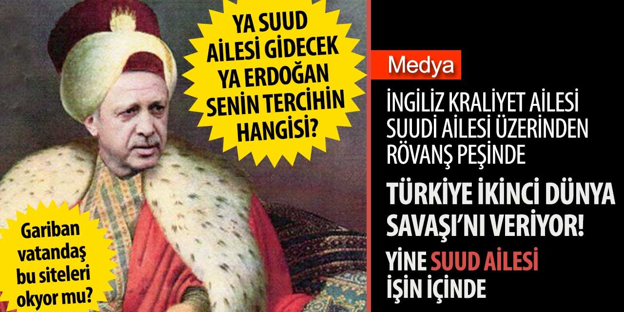 Türkiye, Birinci Dünya Savaşı'nı gördü şimdi İkinci Dünya Savaşı'nda! Sahnede yine Suudi Ailesi ve İngiliz Kraliyet Ailesi var!