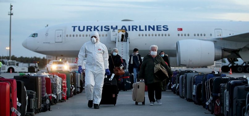 Yurt dışından 1411 Türk vatandaşı daha tahliye edildi