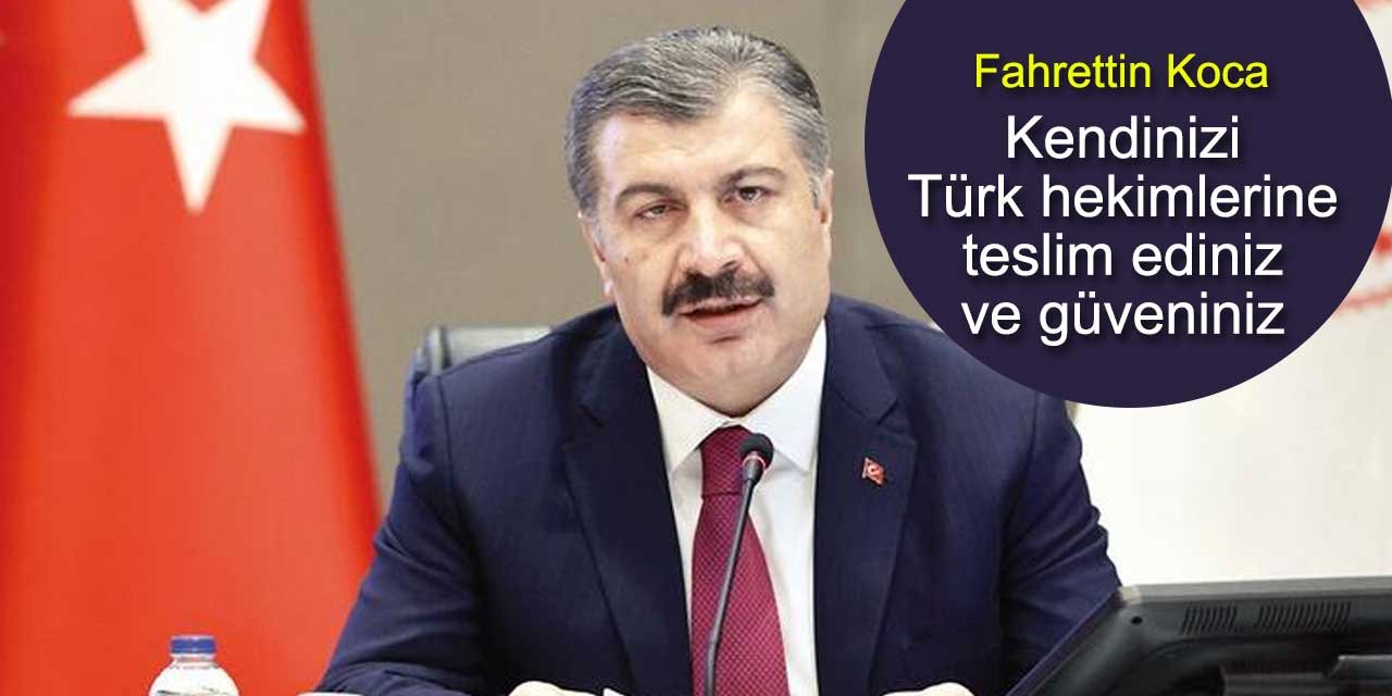 Ahmet Hakan, 'Beni Türk Hekimlerine emanet ediniz' sözünü yazdı