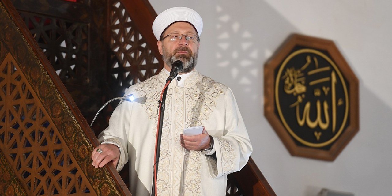 Diyanet İşleri Başkanı Ali Erbaş'a bir destek de Konya'dan! LGBT Dernekleri kapatılmalıdır
