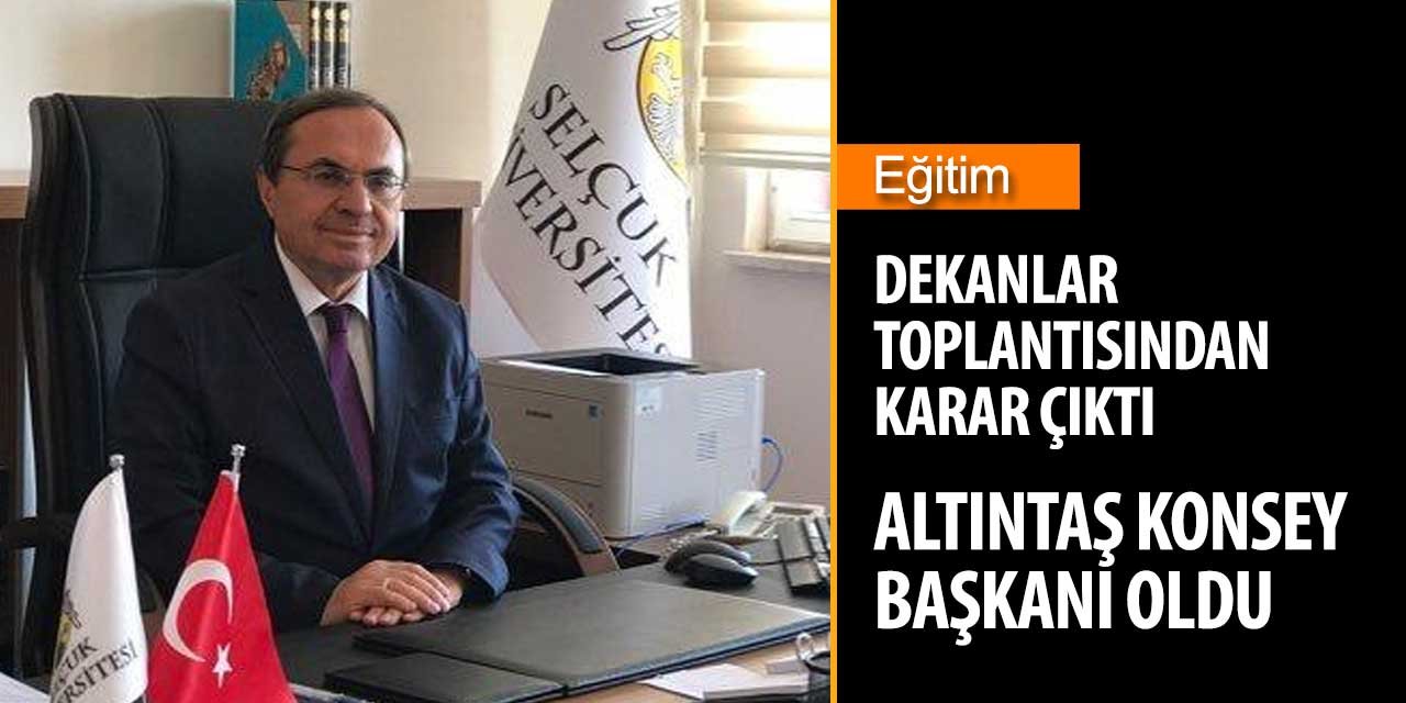 İlahiyat ve İslami İlimler Fakülteleri konsey başkanlığına Ramazan Altuntaş getirildi