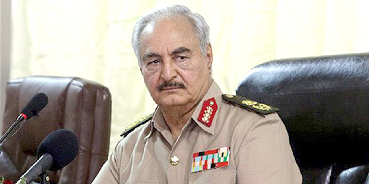 Devlet başkanı olduğunu iddia eden Hafter'e ABD, Rusya ve AB'den sert tepki