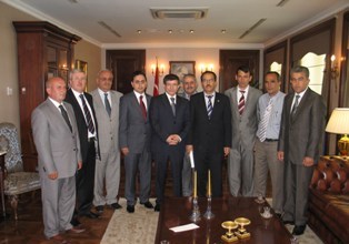 Hadim'in sorunları Davutoğlu'na iletildi