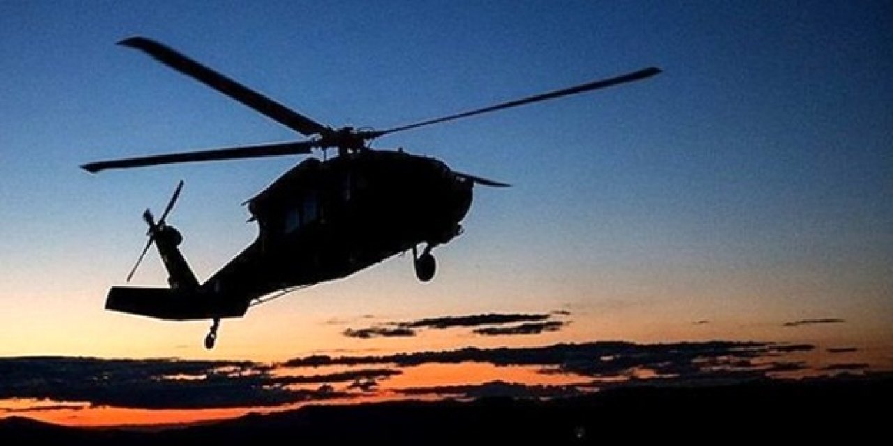 NATO helikopteri düştü!