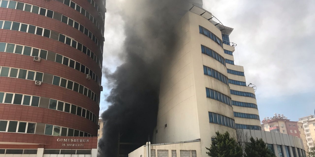 Gaziantep'de otel yangını