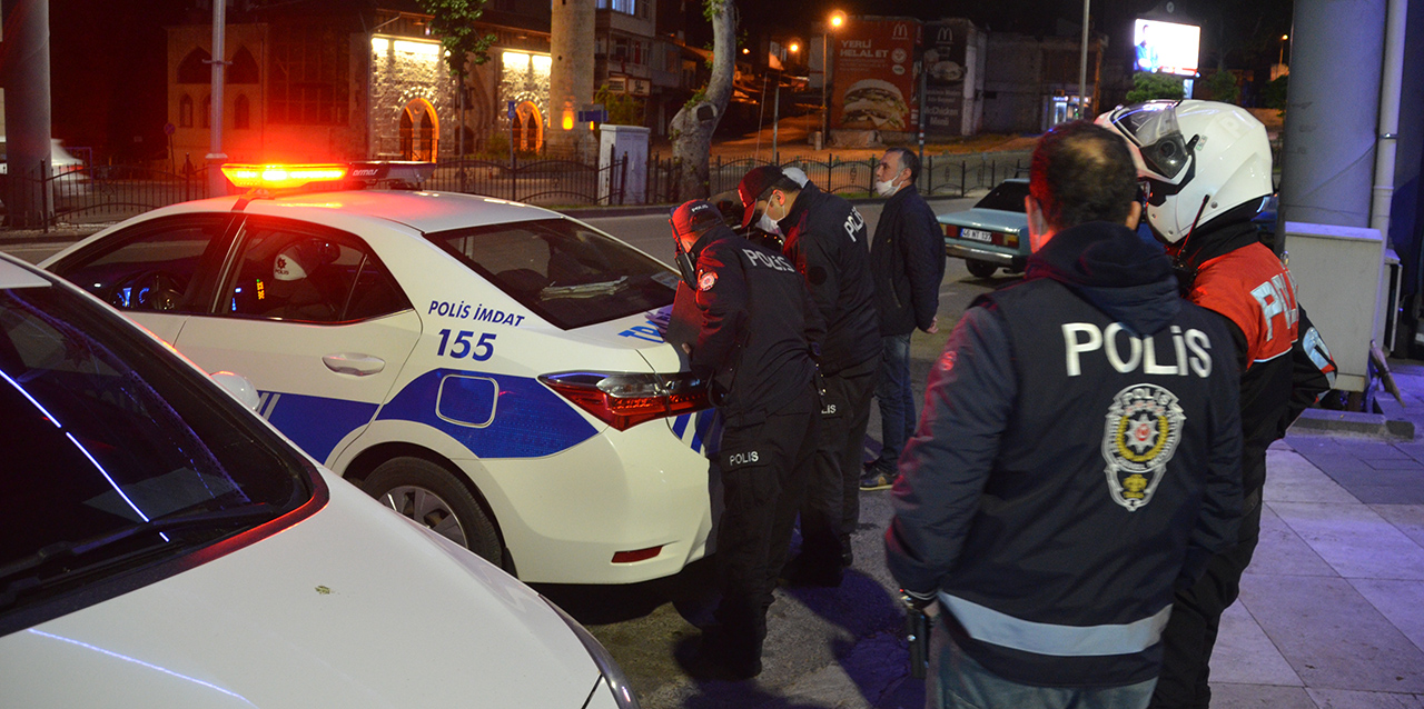 Dezenfektanı gösterse de cezadan kaçamadı!