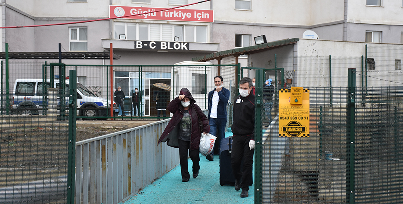 Karantinadan çıkan 35 bin 496 kişi, evine ücretsiz gitti