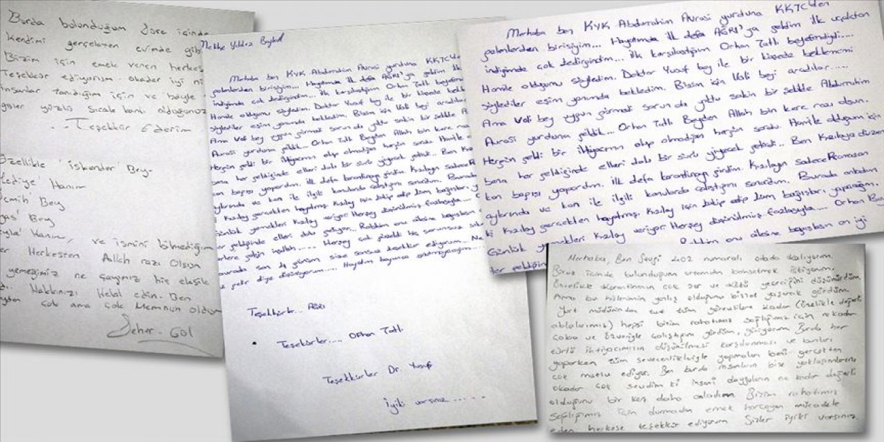 Ağrı'da karantinada kalan vatandaşların mektupları
