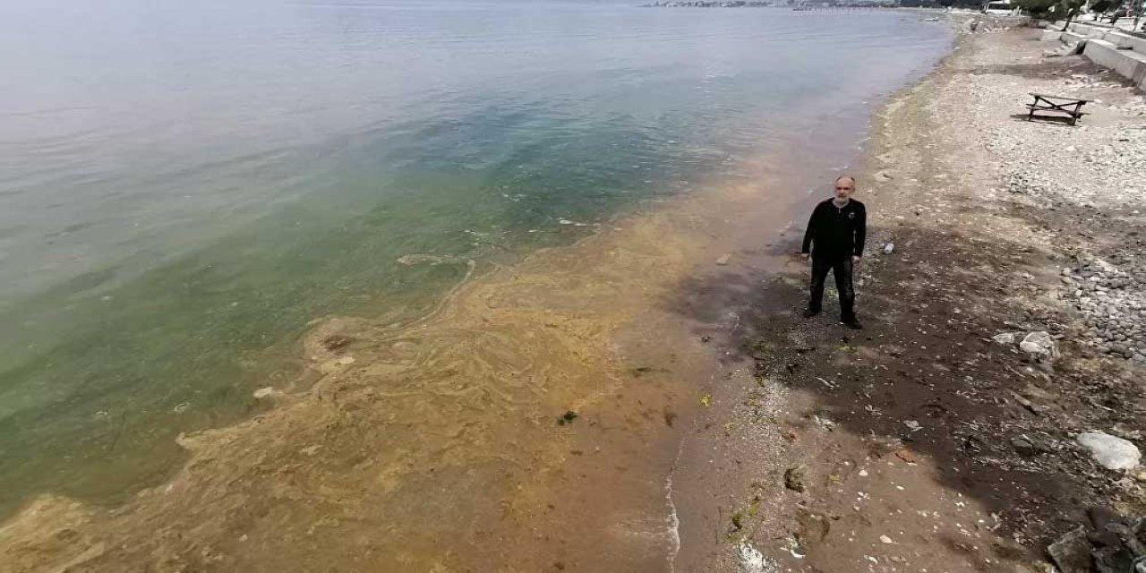 Marmara Denizi kızıla büründü
