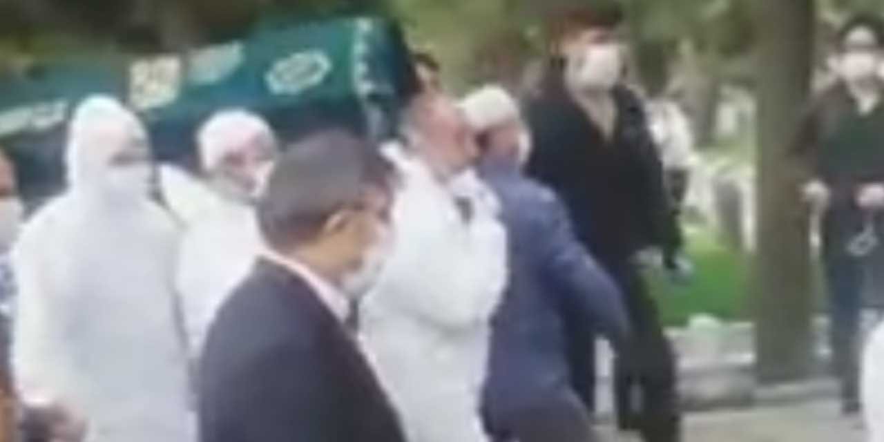 Ömer Döngeloğlu'nın defin görüntüleri ortaya çıktı