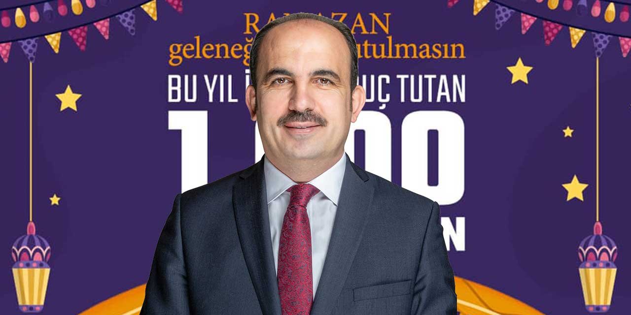 Konyalı çocukların oruç hediyeleri yola çıktı! Başkan Altay müjdeyi verdi