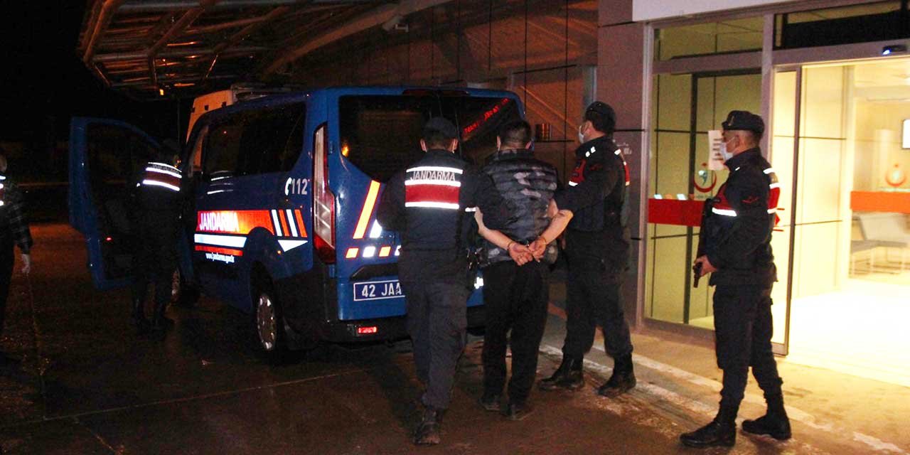 Beyşehir'de iki şüpheli aynı evde yakalandı