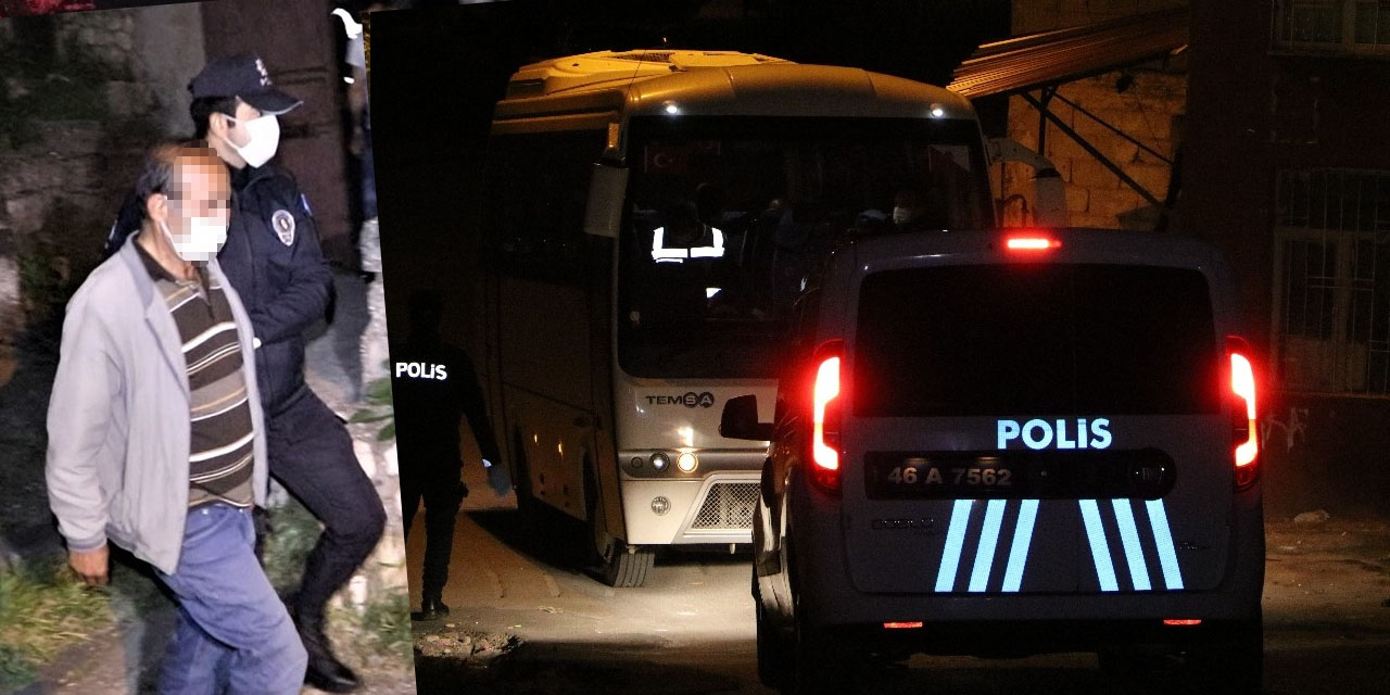 Uyuşturucudan aranan 6 kişi kumar baskınında yakalandı