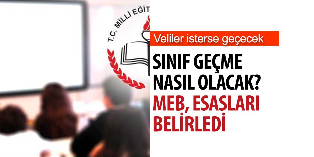 Sınıf Geçme Esaslarını MEB belirledi. Resmi gazetede yayımlandı