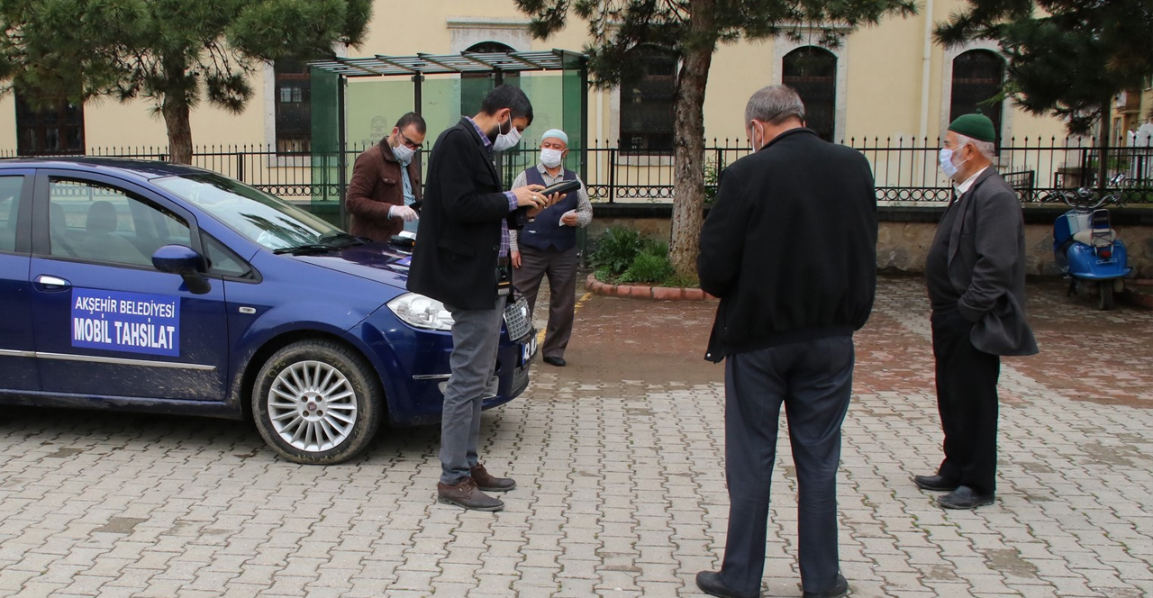 Vergi ve cezalar için mobil tahsilat aracı